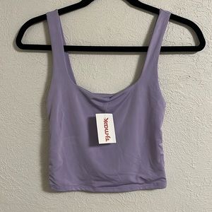Lavender crop top